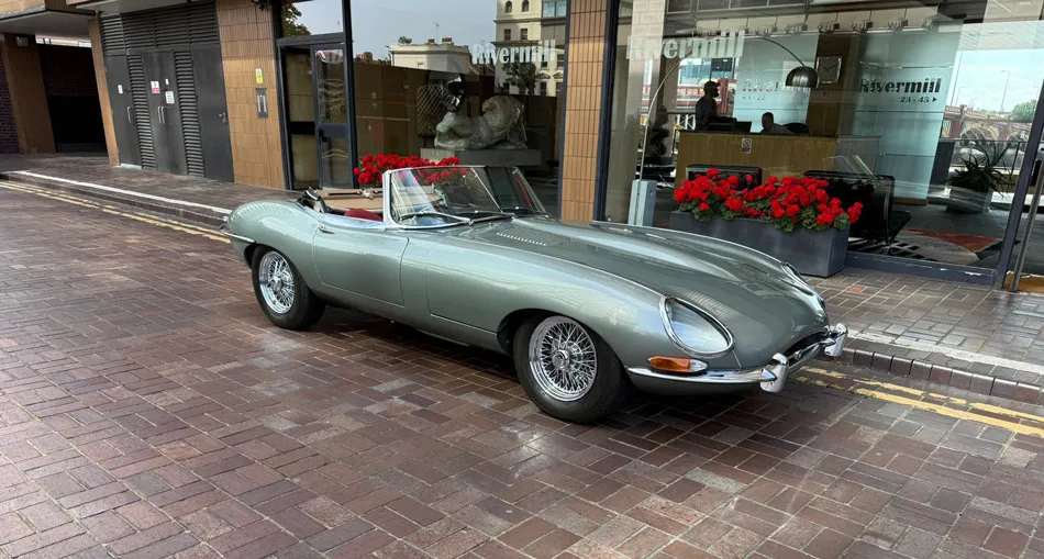 Jaguar TV Car Hire